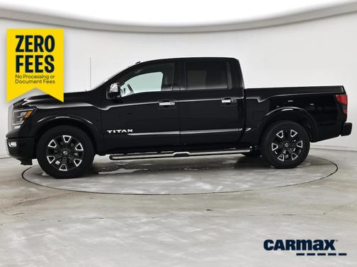 Black 2021 Nissan Titan Platinum Reserve