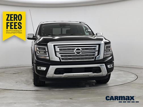 Black 2021 Nissan Titan Platinum Reserve