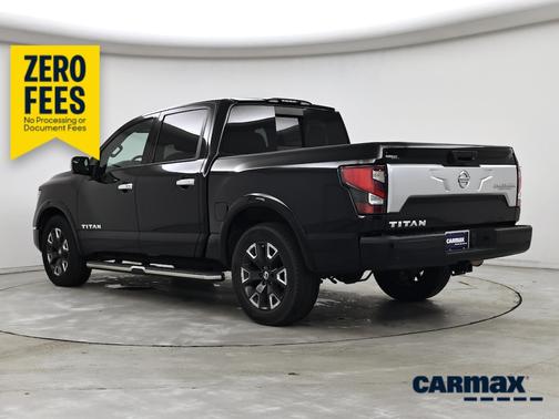 Black 2021 Nissan Titan Platinum Reserve