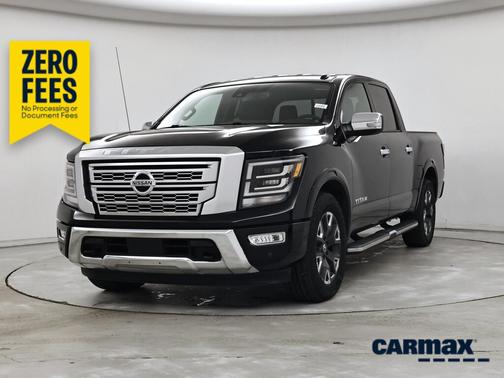 Black 2021 Nissan Titan Platinum Reserve
