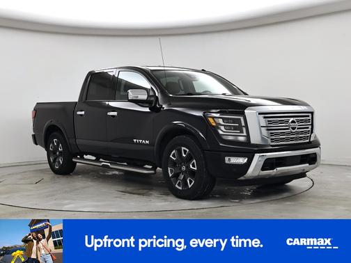 Black 2021 Nissan Titan Platinum Reserve