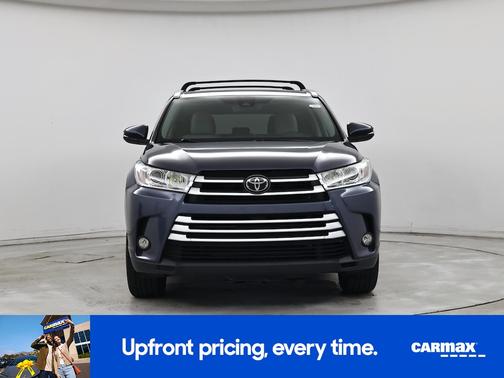 Blue 2018 Toyota Highlander XLE