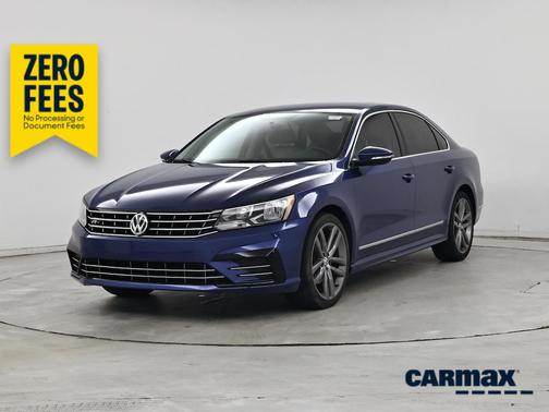 Blue 2016 Volkswagen Passat R-Line