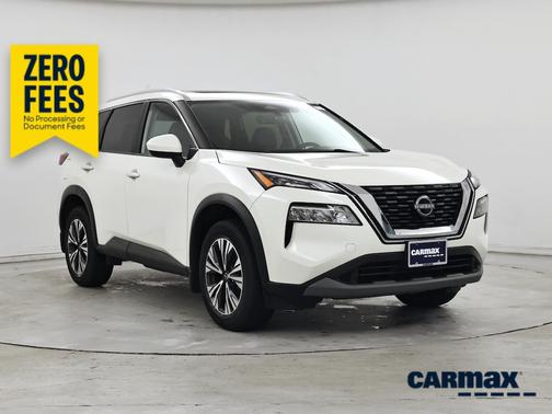 White 2023 Nissan Rogue SV