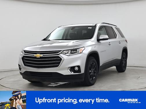Silver 2021 Chevrolet Traverse LT Leather
