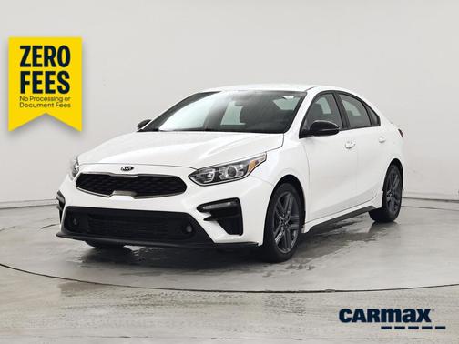 White 2021 Kia Forte GT-Line
