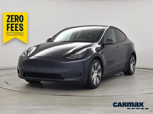 Gray 2021 Tesla Model Y Long Range