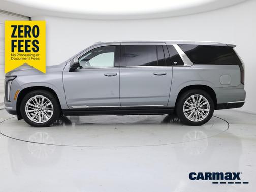 Silver 2025 Cadillac Escalade ESV Premium Luxury