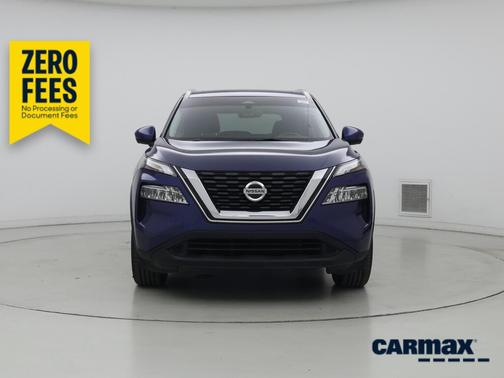Blue 2021 Nissan Rogue SV