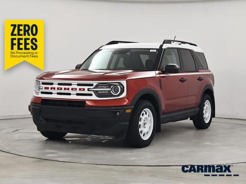 Red 2023 Ford Bronco Sport Heritage
