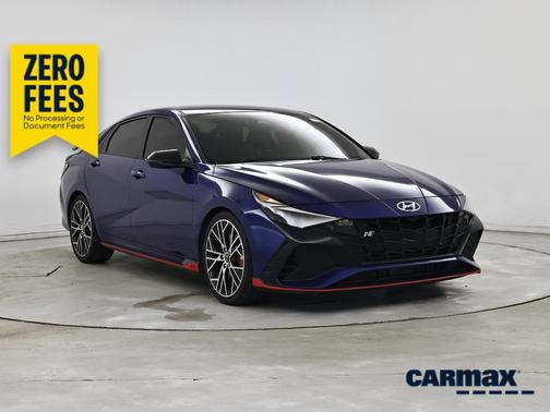 Blue 2022 Hyundai ELANTRA N