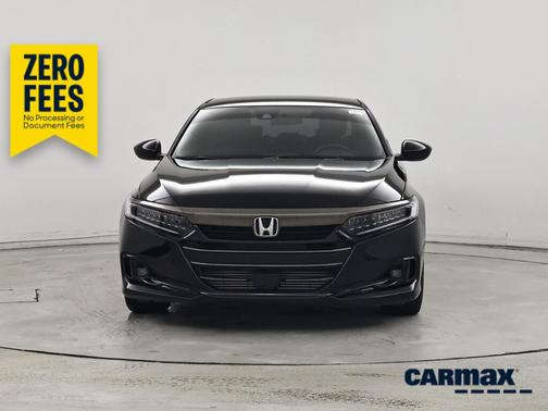 Black 2022 Honda Accord Sport