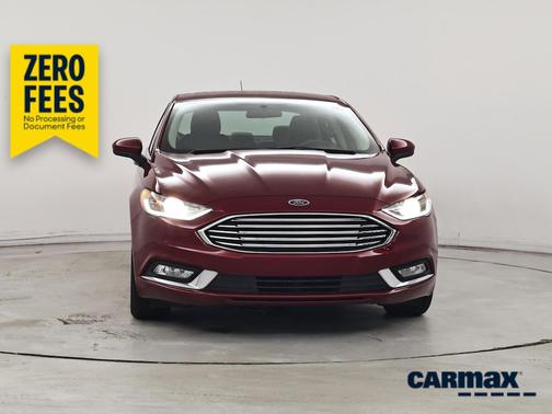 Burgundy 2018 Ford Fusion SE