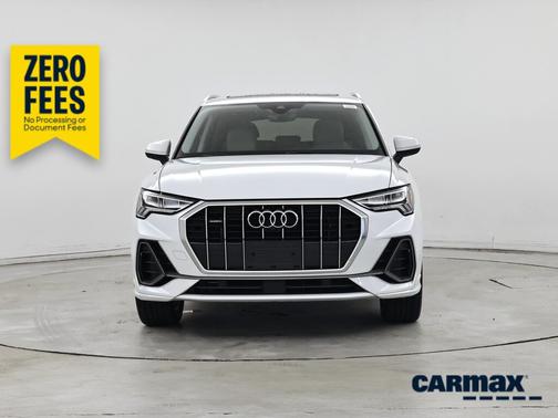 White 2022 Audi Q3 S-Line Premium Plus