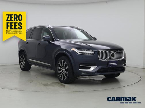 Blue 2024 Volvo XC90 B6 Plus Bright Theme