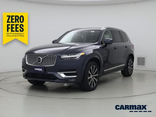 Blue 2024 Volvo XC90 B6 Plus Bright Theme