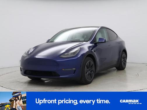Blue 2024 Tesla Model Y Long Range