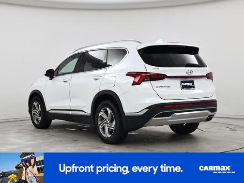 White 2022 Hyundai SANTA FE SEL