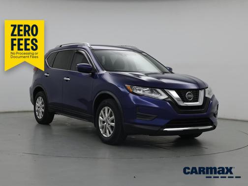 Blue 2020 Nissan Rogue SV