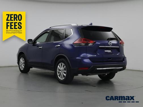 Blue 2020 Nissan Rogue SV