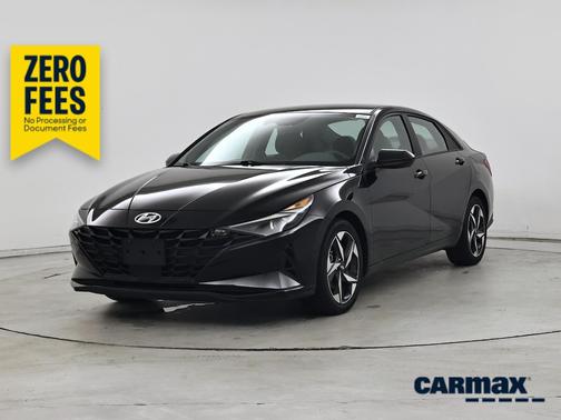 Black 2023 Hyundai ELANTRA SEL