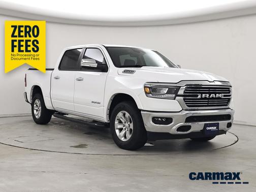 White 2021 RAM 1500 Laramie
