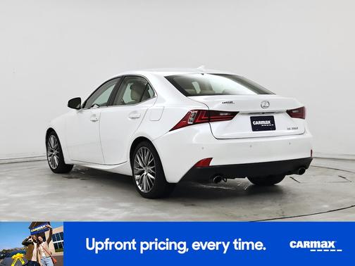 White 2015 Lexus IS 250