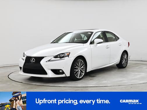 White 2015 Lexus IS 250