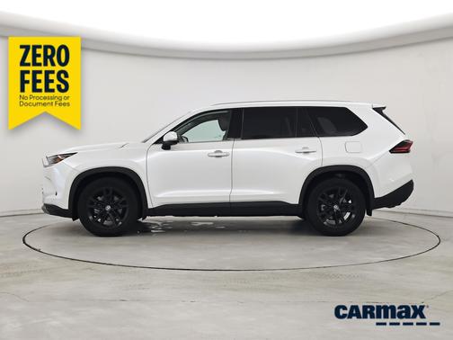 White 2025 Toyota Grand Highlander Platinum