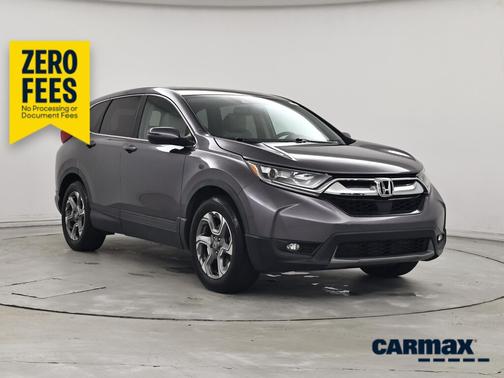 Gray 2018 Honda CR-V EX-L
