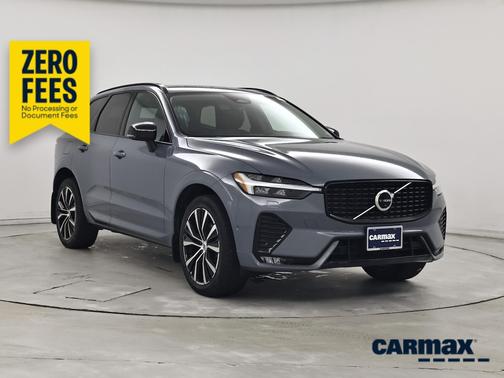 Gray 2023 Volvo XC60 B5 Plus Dark Theme