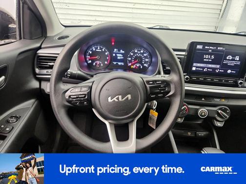 Black 2022 Kia Rio S