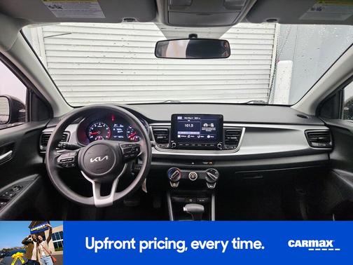 Black 2022 Kia Rio S