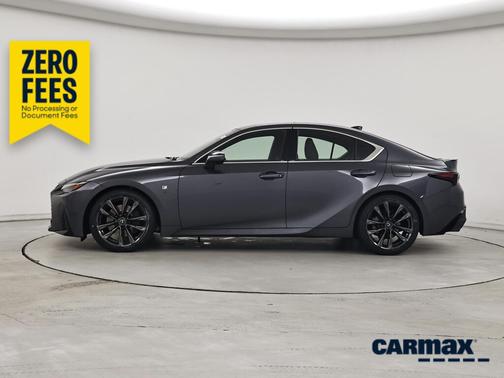Gray 2023 Lexus IS 350 F-Sport