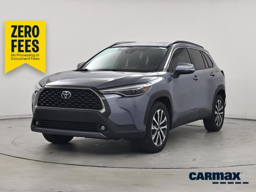Blue 2022 Toyota Corolla Cross XLE