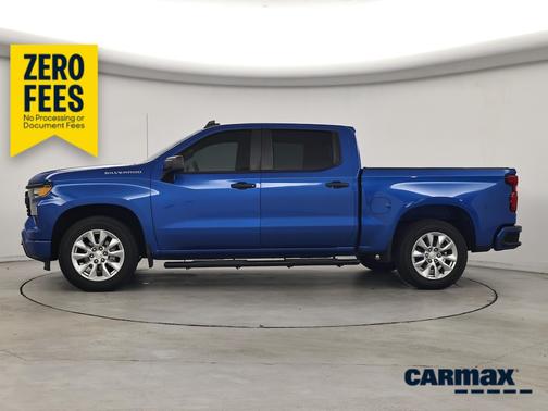 Blue 2023 Chevrolet Silverado 1500 Custom