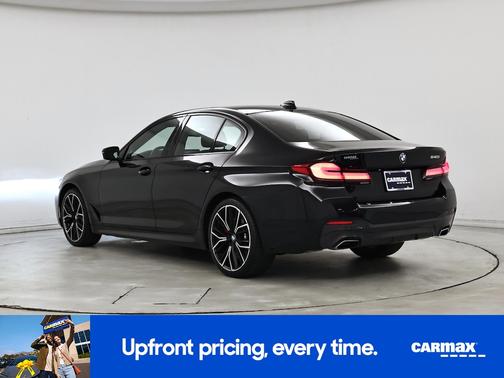 Black 2021 BMW 540 I