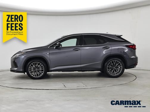 Gray 2022 Lexus RX 350 F-SPORT Handling