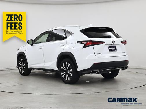White 2021 Lexus NX 300 F-Sport