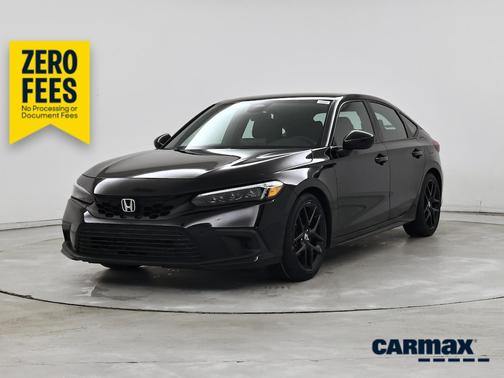 Black 2023 Honda Civic Sport