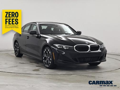 Black 2025 BMW 330 I