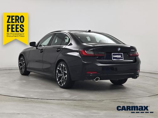 Black 2025 BMW 330 I