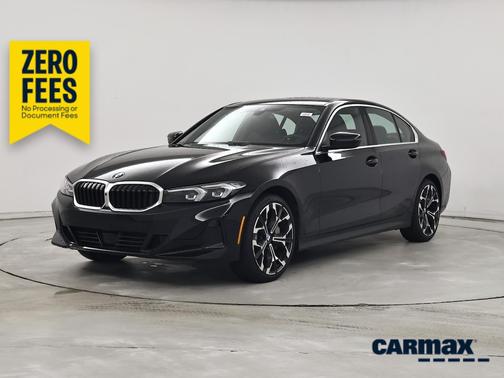 Black 2025 BMW 330 I