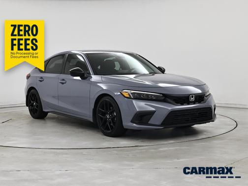 Blue 2024 Honda Civic Sport