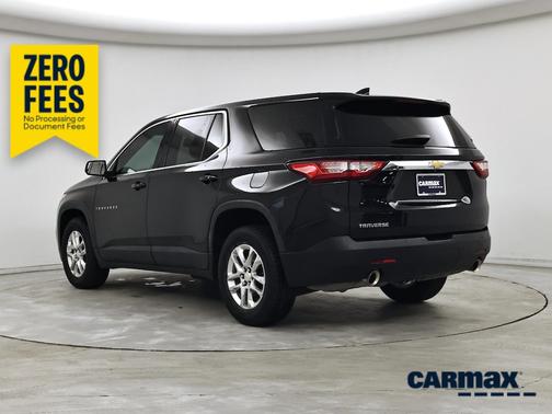 Black 2021 Chevrolet Traverse LS