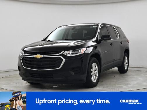 Black 2021 Chevrolet Traverse LS