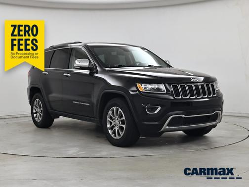 Black 2016 Jeep Grand Cherokee Limited