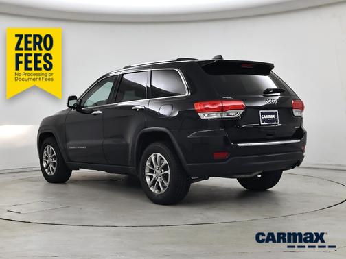 Black 2016 Jeep Grand Cherokee Limited