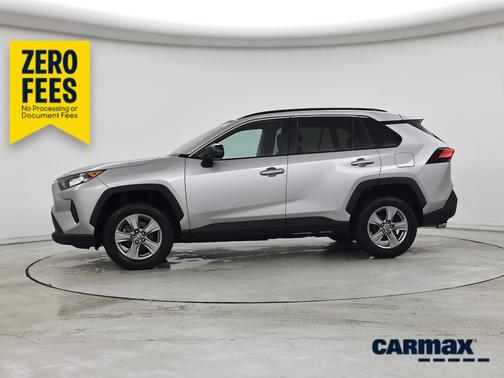 Silver 2022 Toyota RAV4 Hybrid LE