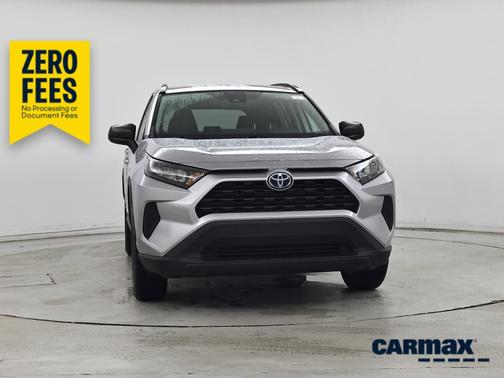 Silver 2022 Toyota RAV4 Hybrid LE